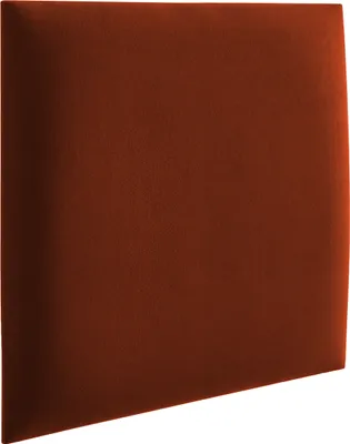Produktbild von RAVIO Wandpaneel Gepolstert Wandpolster Kopfteil für Betten Wandverkleidung Wandpolsterung Wanddeko 3D Wandkissen Polsterpaneele (50 x 50 cm, Farbe: Rostig - Mono 230)