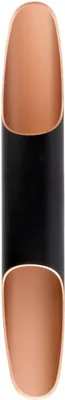 Image de Applique LED Apodis 500 12 W 3000 K 76x500mm noir/cuivre en aluminium dimmable