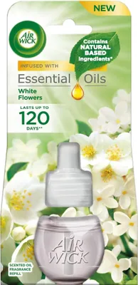 Image de Air Wick - Recharge désodorisant - Huiles essentielles - Freesia & Jasmin - Diffuseur électrique de parfum - 20 ml - 1 pièce