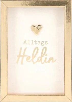 Produktbild von Sprueche und Komplimente im Bilderrahmen Fotorahmen kleine Geschenke kleines Bild mit Spruch, GroessŸe 1,9x5,8x8,4cm