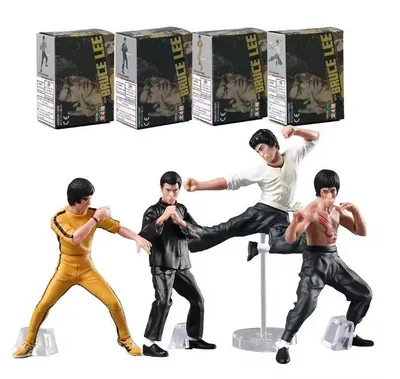Obrázek produktu pro Sběratelské figurky sada 4 kusů Bruce Lee.