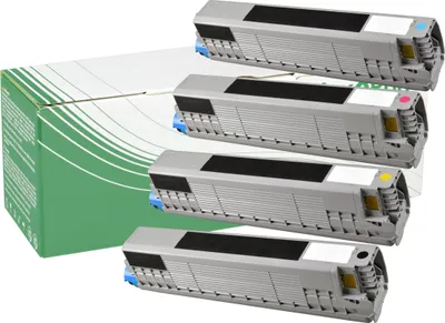 Immagine prodotto di NexoPrint 46443104-01 Multipack toner KCMY compatibile con Oki OKI C301dn, OKI C321dn, OKI MC332dn, OKI MC342dn CMYK 44000 pagine