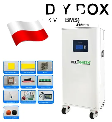 Obrázek produktu pro Pouzdro baterie, vertikální provedení, vysoká kapacita, kompatibilita, vertikální systém JK BMS