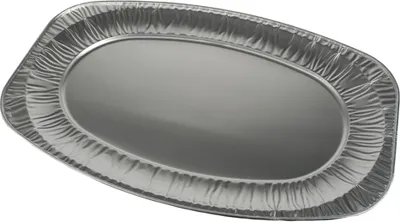 Produktbild von Papstar Servierplatten, Alu oval 54,7 cm x 35,8 cm, 15 x 3 Stück