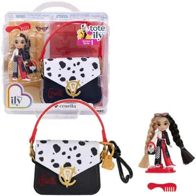 Produktbild von Disney ILY 4ever Mode Mini-Puppe mit Cruella 101 Dalmatiner Thema und Zubehör