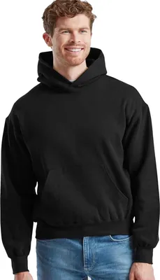 Image de Fruit of the Loom - Sweat à capuche "SuperCoton" pour homme PC7690 (L) (Noir)
