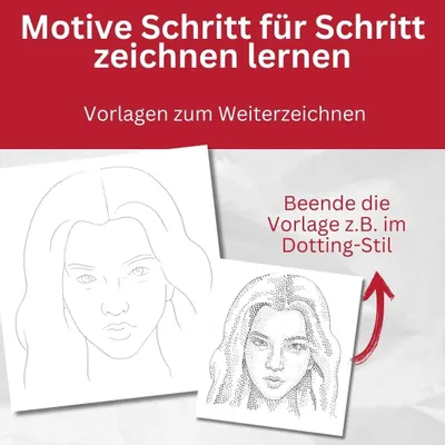 Produktbild von Die Kunst des Zeichnens für Kinder – Übungsbuch mit Zeichentechniken für angehende Künstler