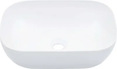 Produktbild von vidaXL Waschbecken 45,5 x 32 x 13 cm Keramik Weiß -  Badezimmer-Waschbecken
