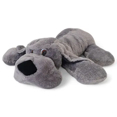 Produktbild von Teddybär XXL Teddy Hund Riesen Stofftier Plüschtier Geschenk Kuscheltier grau