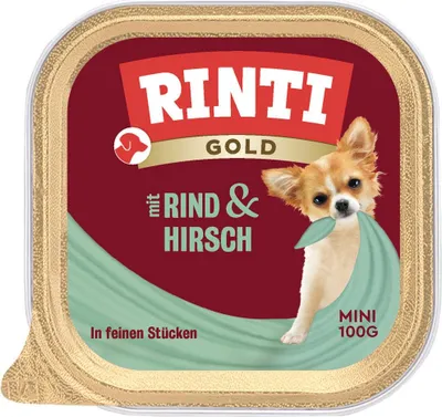 Produktbild von Rinti - Gold mini 16x100g  |  Ente & Geflügel