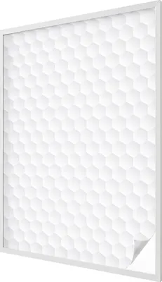 Zdjęcie produktu dla Folia witrażowa - 146x100 cm - wzór witrażowy - nieprzezroczysta dekoracyjna folia do ochrony prywatności - samoprzylepna, ochrona UV - biała mozaika