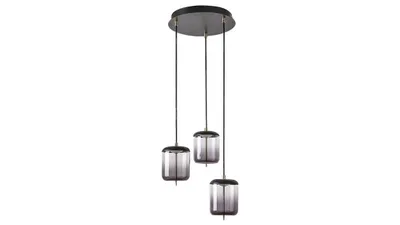 Immagine prodotto di Rabalux 5027 luci a sospensione Delice LED 18 metallo vetro nero
