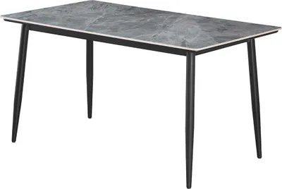 Image de Esstisch Kenzo | 140 x 80 x 75 cm | Grau/Stein