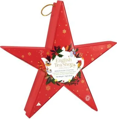 Produktbild von Eine Reihe von Weihnachtstees Red Star (6x2) 12 g English Tea Shop