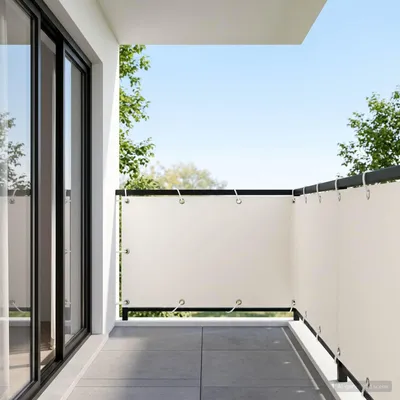 Obrázok produktu pre Paraván na balkón 150 x 1000 cm, látka s povrchovou úpravou PU
