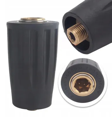 Obrázok produktu pre Rosfix QuickConnect D12 1/4” M – Rýchlospojka pre Vysokotlakové Čističe Nilfisk Alto, KEW, Kranzle | 250 bar, 150°C, Mosadz