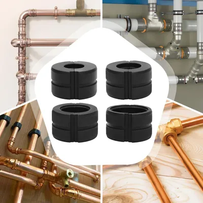 Produktbild von Pressbacken für Rohre - U-Profil - Set 16/20/25/32 mm - Für PEX/PB-Rohre - Cr45-Stahl - Wärmebehandelt - Schwarz