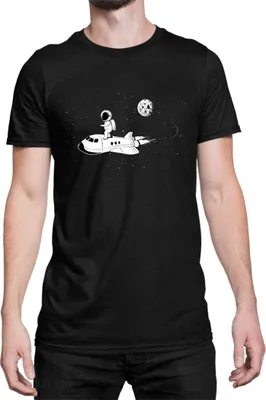 Obrázek produktu pro Pánské Tričko Nasa Space Theme Nasa 003, Man 3XL / Černá