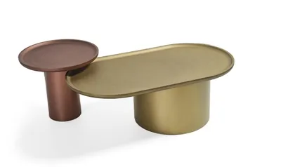 Produktbild von 2x Beistelltisch Holz Tische Designer Beistelltische Neu Couchtisch Tisch