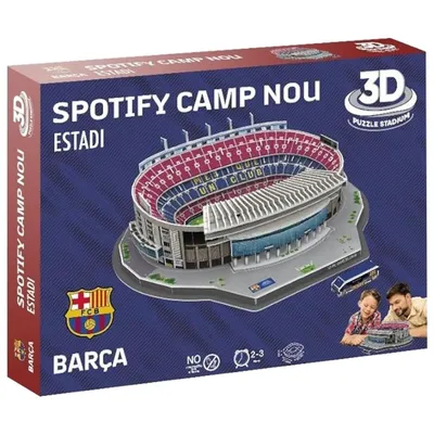 Zdjęcie produktu dla Bandai Spotify Camp Nou Fc Barcelona Football Stadium 3d puzzle Transparent Transparent One Size