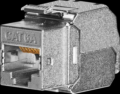 Produktbild von EFB Elektronik RJ45 Keystone STP Cat.6a 500MHz  - Netzwerk - CAT 6a
