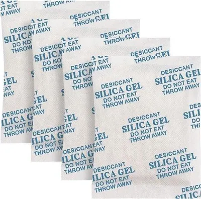Produktbild von Silikon Gel Beutel für Auto und Haushalt - Flüssigkeitsabsorber Trocknen, 50g - 6 Packungen