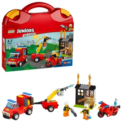Produktbild von LEGO® Juniors Löschtrupp-Koffer 10740