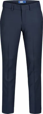 Produktbild von Jack & Jones 12182246, Männlich, Erwachsener, Blau, 128 cm, Elasthan, Polyester, Wolle, Nicht bleichen