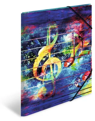 Image de Classeur A3 PP Music, lot de 3 pièces