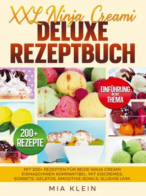 Produktbild von XXL Ninja Creami Deluxe Rezeptbuch