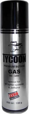 Immagine prodotto di Tycoon gas premium per accendini 250 ml