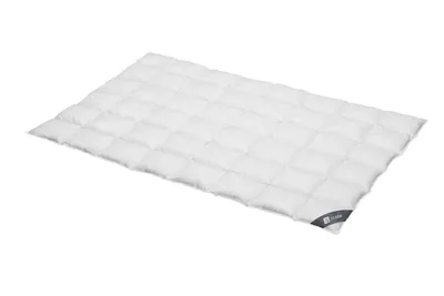 Zdjęcie produktu dla Spessarttraum Puchowa kołdra całoroczna SILBER Medium dla osób o niewielkich potrzebach cieplnych, rozmiar: 200 x 200 cm