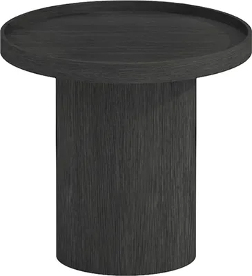 Productafbeelding van Kaheku bijzettafel Vicenza, zwart, diameter 50 cm, hoogte 40 cm, kleur: zwart, artikelnummer: 12702813