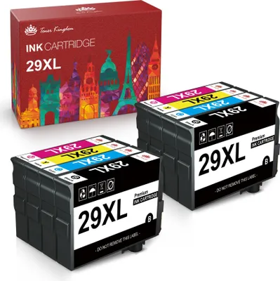 Produktbild von 8pk Epson29XL Druckerpatronen Kompatibel für Epson 29 XL für Expression Home XP-235 XP-245 XP-255 XP-335 XP-345 XP-355 XP-432 XP-435 XP-442 XP-445 XP-452