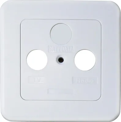 Produktbild von Universal Abdeckung 2-teilig- 2-fach/ 3-fach weiß