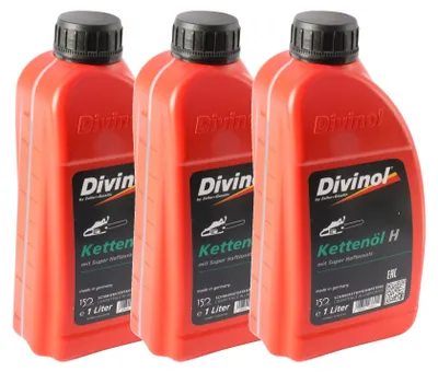 Produktbild von Divinol 3 Liter H1 Kettenöl Sägekettenöl mit Haftzusatz Kettensäge Motorsäge