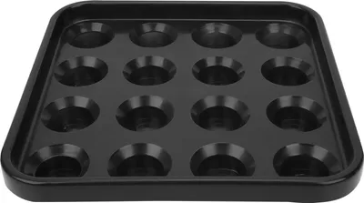 Obrázek produktu pro zásobník na kulečníkové koule s 16 otvory, kulečníkové příslušenství, černý