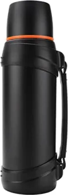 Produktbild von Famanu Thermoskanne mit hervorragender Isolierung - Schwarz - 2,5L