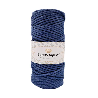 Produktbild von Baumwollkordel mit einem Kern 3mm 100m, Makrameegarn, Makrameekordel, Häkelkordel, Makrameekordel, Naturgarn, 3mm Kordel, geflochtene Baumwollkordel,