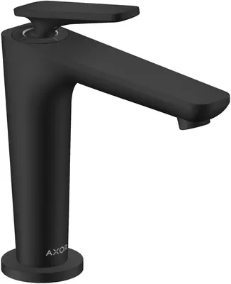 Imagen del producto de Grifo monomando para lavabo Hansgrohe Axor Citterio C CoolSt o S, salida de 135 mm, desagüe sin válvula.