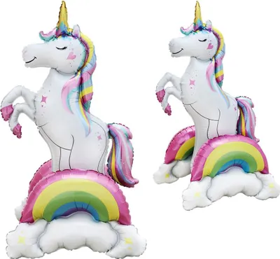 Image de Ballon 3D Licorne, 94x52x43 cm