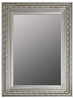 Zdjęcie produktu dla Casa Padrino Barokowe lustro ścienne srebrne 62 x wys. 82 cm - Ręcznie robione lustro w stylu barokowym