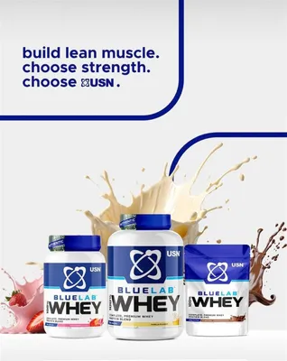 Produktbild von BlueLab 100% Whey Premium Protein Proteinpulver, Cremekeks, 908 g