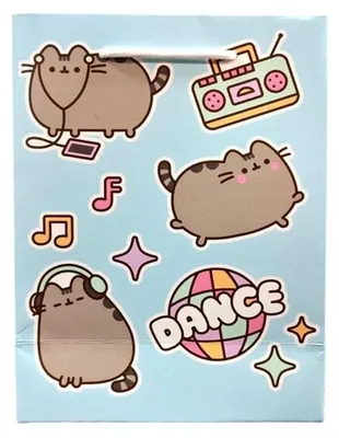 Immagine prodotto di Borsa di carta per regali, piccola, 23x17x9 cm - Pusheen