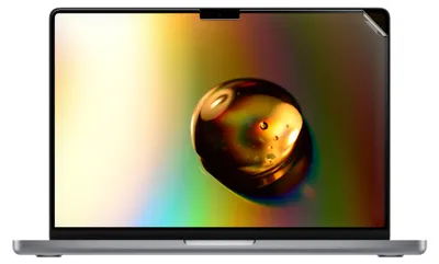 Produktbild von kwmobile Schutzfolie für Apple Macbook Pro 14.2" 2023 M3 A2918 / A2992 Folie - Laptop Folie - Displayschutz matt - Displayschutzfolie Displayfolie