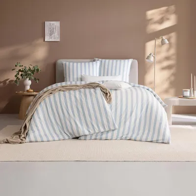 Produktbild von Estella Mako Interlock Jersey Bettwäsche Dirk bleu 135x200 cm + 80x80 cm