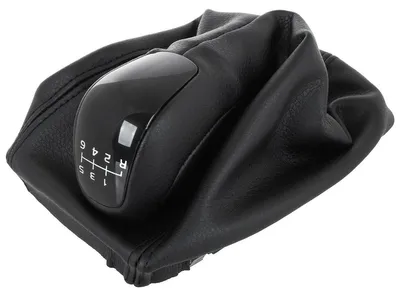 Produktbild von Mercedes W211 E-Klasse 02-09 SCHWARZER 6-GANG-SCHALTKNOPF + DICHTUNG