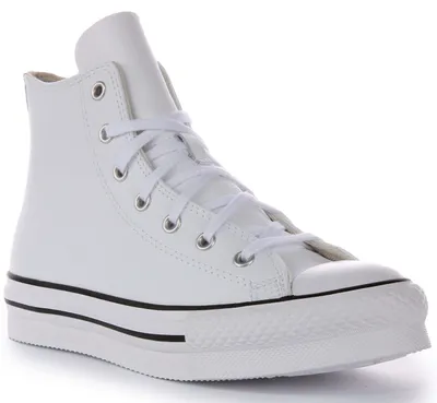 Produktbild von Converse Junior Sneaker Ctas Eva Lift Hi Classic Tla in Weiß Mono – undefined / Weiß Mono