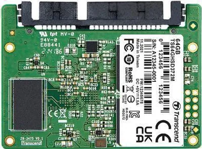 Produktbild von Transcend SSD 64GB HALF SLIM SATA