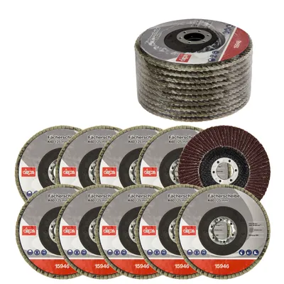 Produktbild von Fächerscheiben K60 125 mm 10er Set